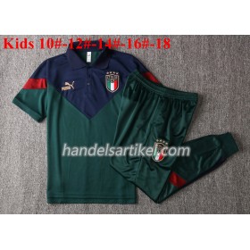 Italien 2020/21 Kinder Trainings Poloshirt M003